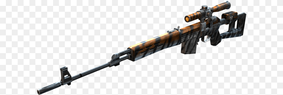 Leopard Sniper Rifle, Firearm, Gun, Weapon Png