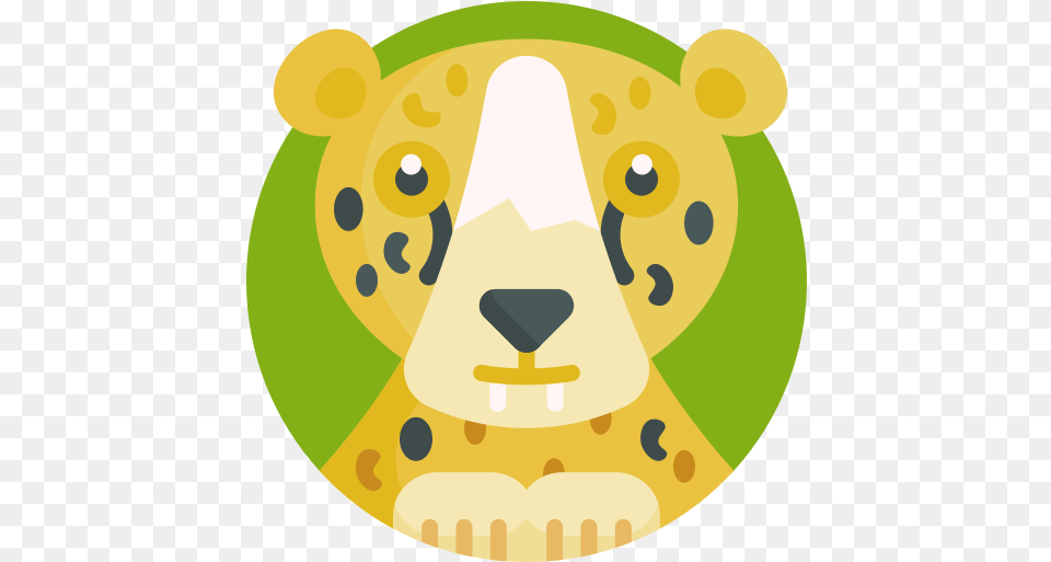 Leopard Vector Icons Designed Dot, Animal, Bear, Mammal, Wildlife Png Image