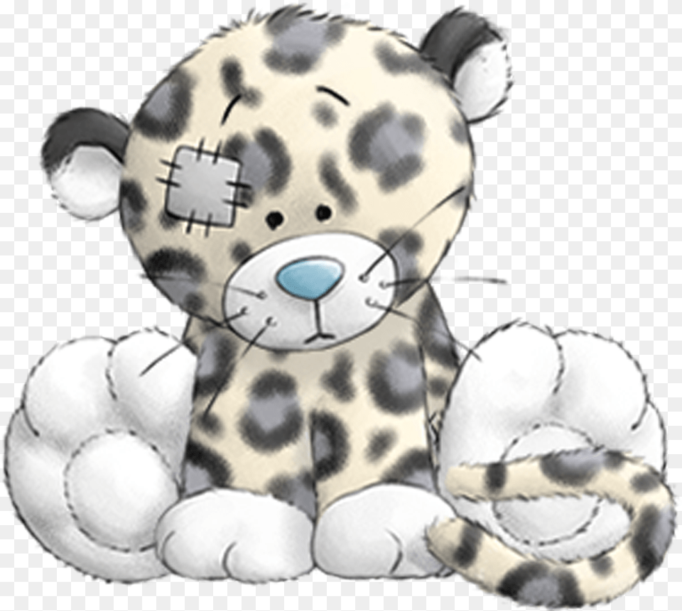 Leopardo Blue Nose Friends Hello Kitty Teddy Bear Get Well Soon Tiger, Plush, Toy, Ball, Baseball Free Png Download