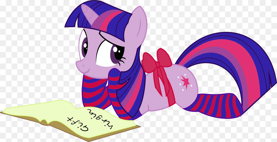 Leopurofriki Book Bow Clothes Present Simple Background My Little Pony Friendship Is Magic, Cartoon, Face, Head, Person Png Image