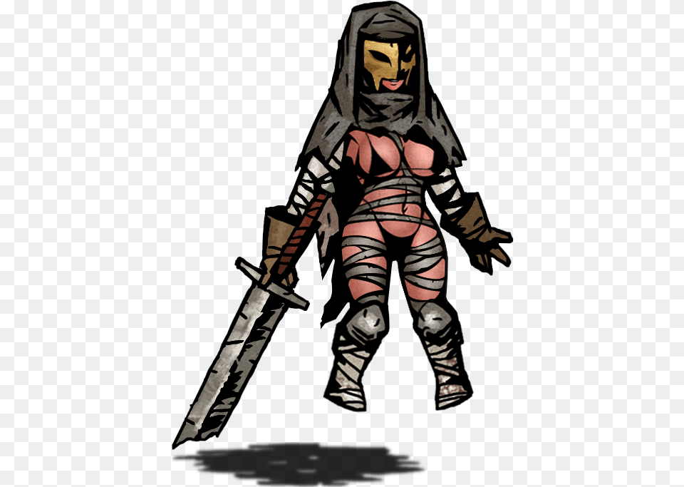 Leper Sprite Defend Darkest Dungeon Lw Guild Sexy Skin, Adult, Person, Woman, Female Free Png Download