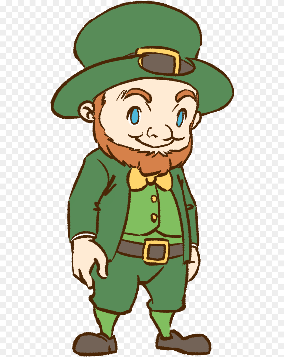 Leprechaun Clip Art U0026middot Leprechaun4 Cartoon Leprechaun Transparent, Baby, Person, Face, Head Png