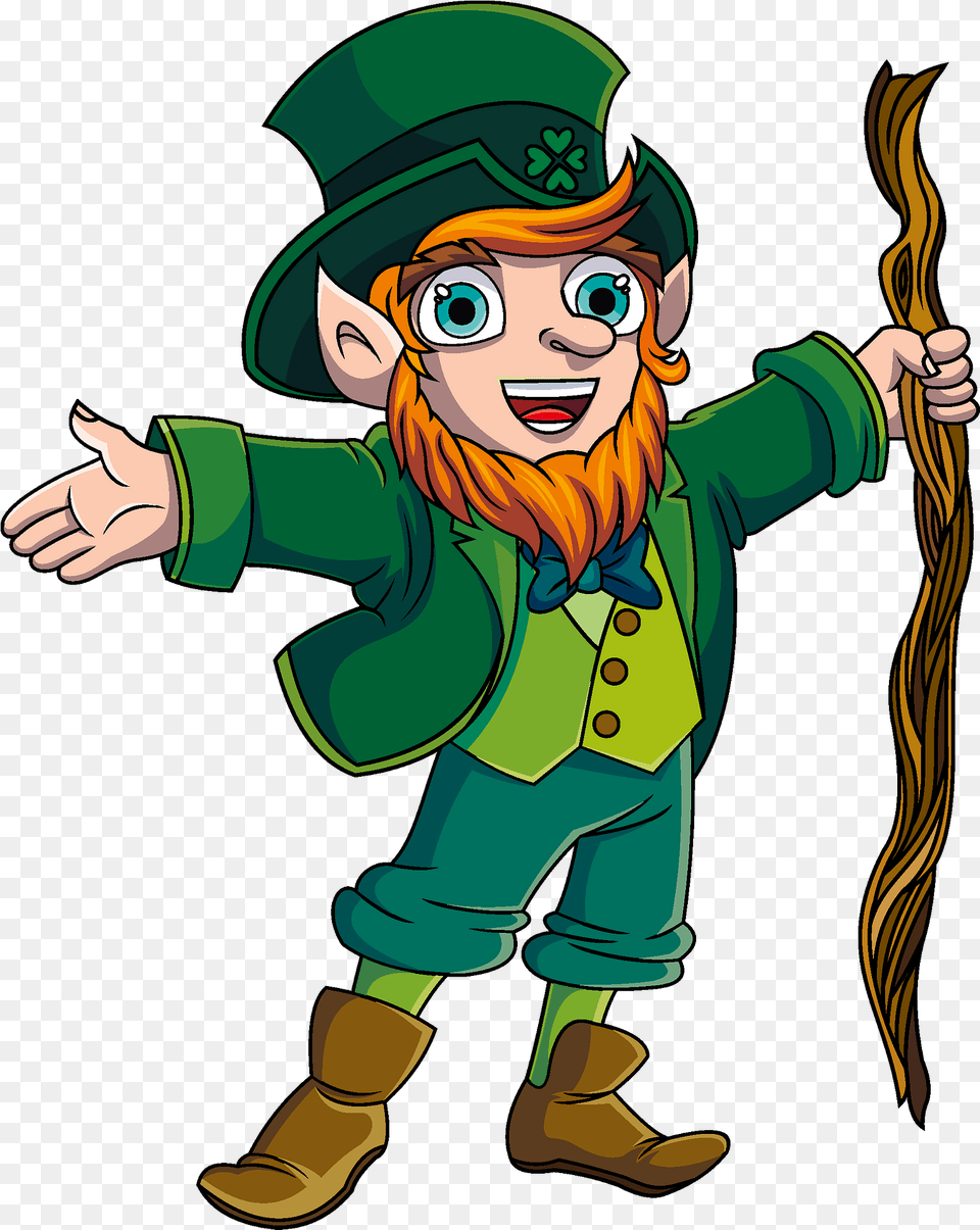 Leprechaun Clipart Fictional Character, Baby, Elf, Person, Face Png Image