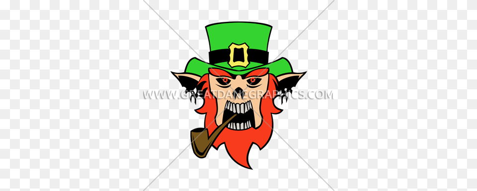 Leprechaun Demon Production Ready Artwork For T Shirt Printing, People, Person, Face, Head Free Png Download
