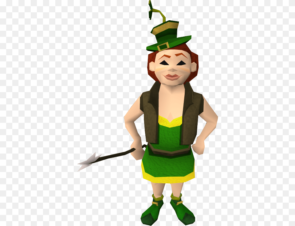 Leprechaun Female, Clothing, Costume, Elf, Person Free Png Download