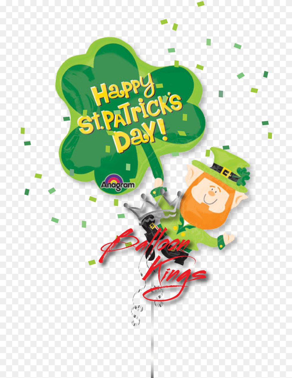 Leprechaun Happy St Patrick39s Day Leprechaun Amp Shamrock, Advertisement, Art, Graphics, Book Free Png Download