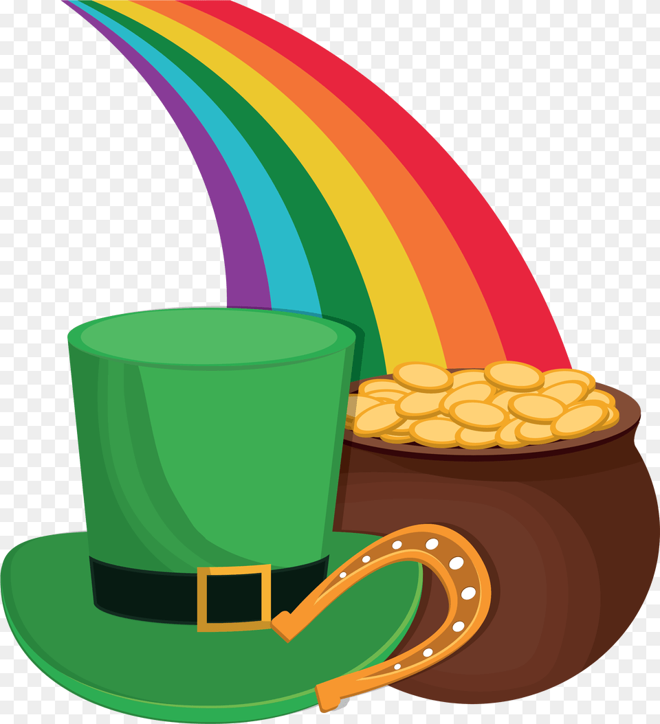 Leprechaun Hat And Pot Of Gold Saint Patricku0027s Day Shirtu0027 T Saint Patricks Day Things To Do, Clothing, Dynamite, Weapon, Cup Free Png Download