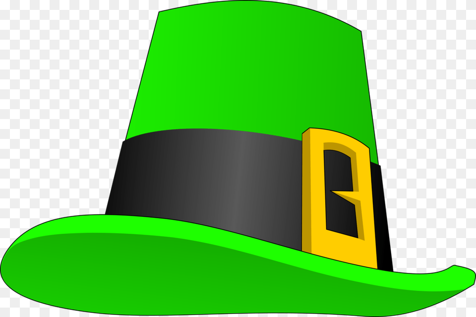 Leprechaun Hat Clothing Shamrock Saint Patricks Day Free Png