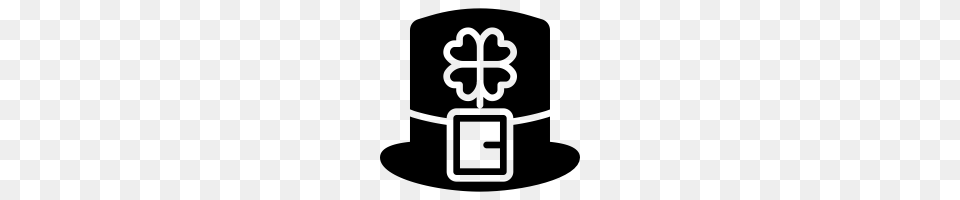 Leprechaun Hat Icons Noun Project, Gray Free Png Download