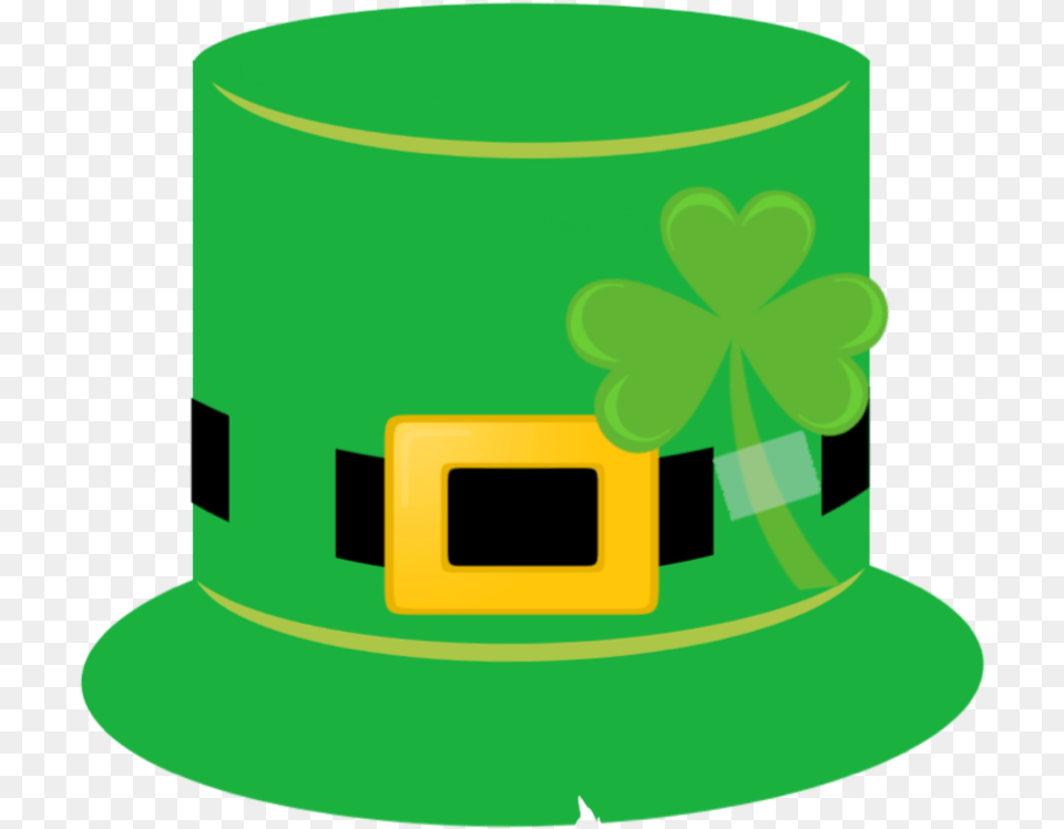 Leprechaun Hat Stpatricksday Freetoedit Illustration, Clothing, Green Free Transparent Png