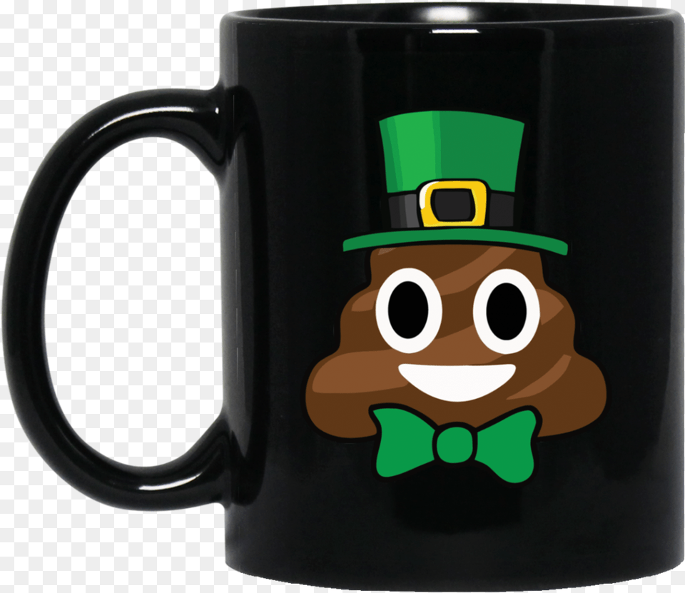 Leprechaun Poop Emoji Funny St Mug, Cup, Beverage, Coffee, Coffee Cup Free Png Download