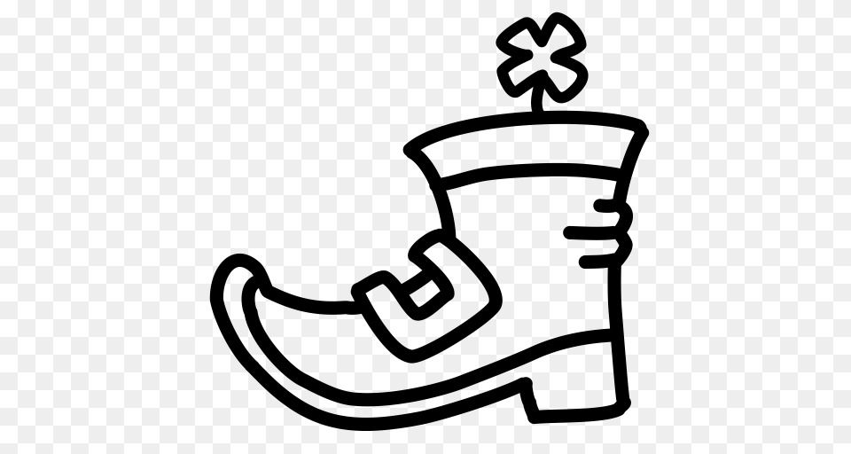 Leprechaun Shoes Coloring, Smoke Pipe, Boot, Clothing, Footwear Png Image