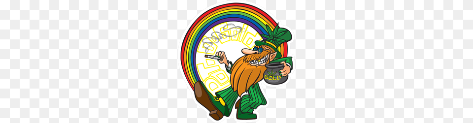 Leprechaun Stickers Leprechaun Decals, Photography, Book, Comics, Publication Free Png Download