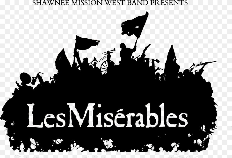 Les Miserables Minimalist Poster, Text, Blackboard, Concert, Crowd Free Transparent Png