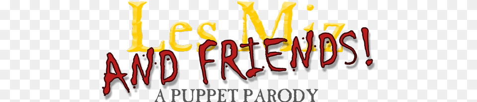 Les Miz And Friends Is A Brilliant Puppet Parody Of Miwatj, Text Free Png Download