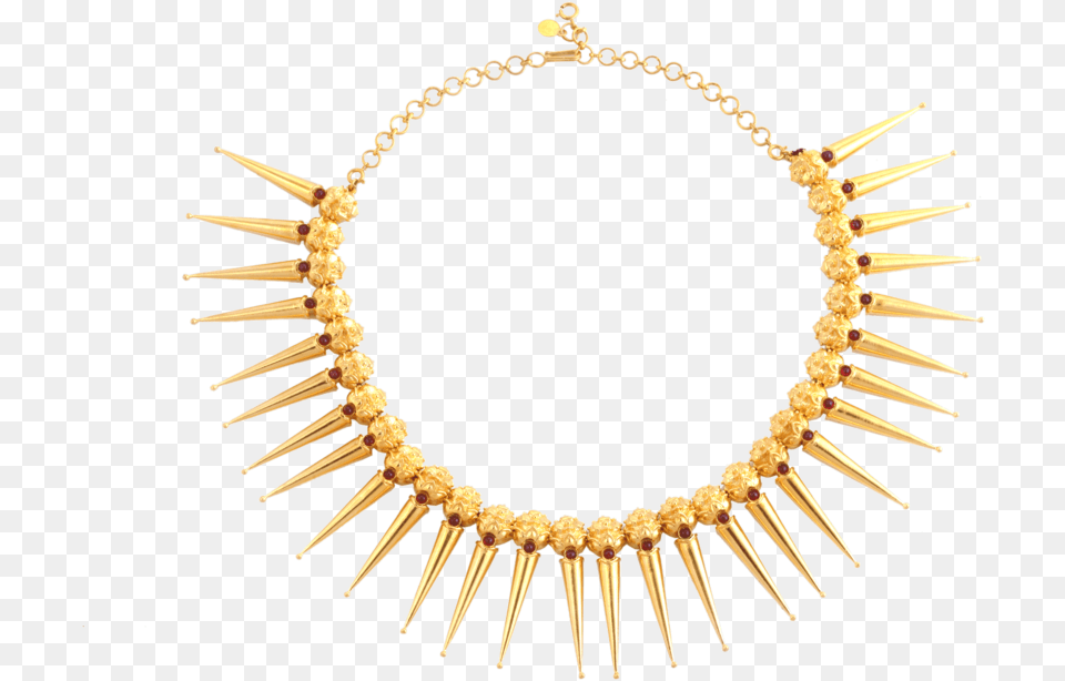 Les Muses Bm Prerna Jewellery Avni Gold Ruby 3 Min, Accessories, Jewelry, Necklace, Earring Free Png Download