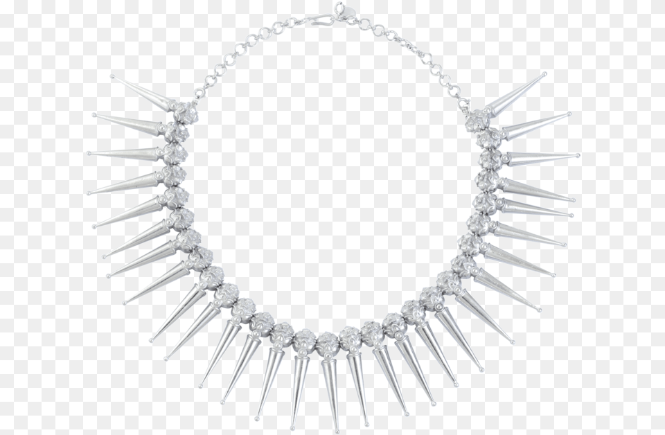 Les Muses Bm Prerna Jewellery Avni Silver 2 Min, Accessories, Jewelry, Necklace, Diamond Png