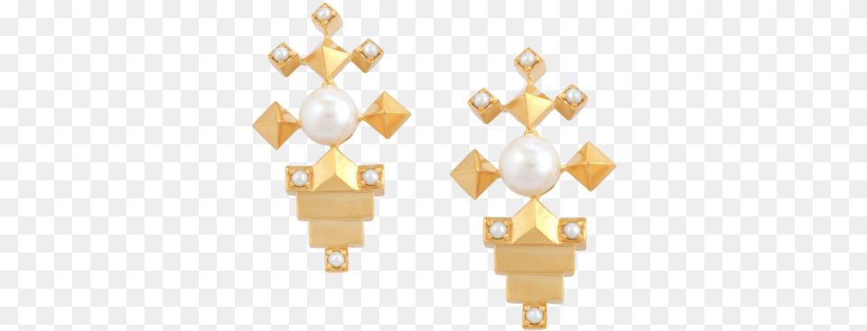 Les Muses Bm Prerna Jewellery Kajal Baby Pearls Min Emblem, Accessories, Earring, Jewelry, Pearl Png
