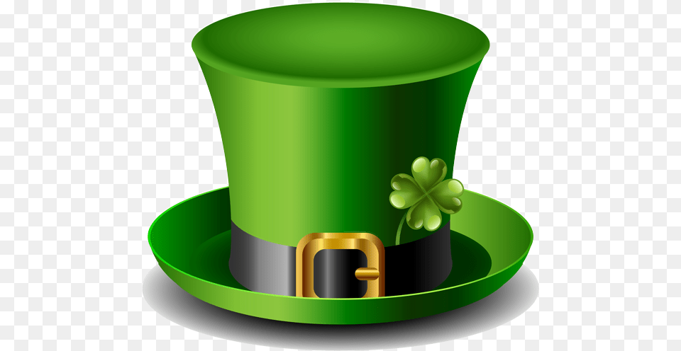 Les Symboles De La Saint Patrick, Clothing, Green, Hat, Saucer Free Transparent Png