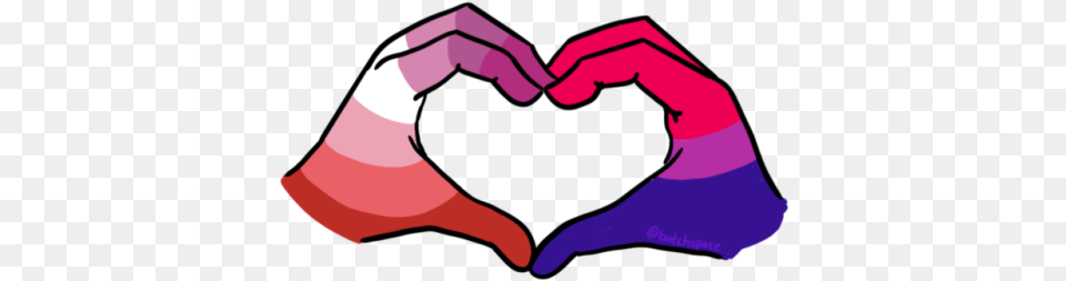 Lesbian Bi Girl Solidarity Lesbian, Heart, Person, Symbol Png Image