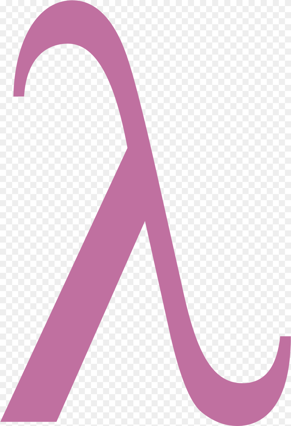 Lesbian Symbol Pink Lambda Png Image