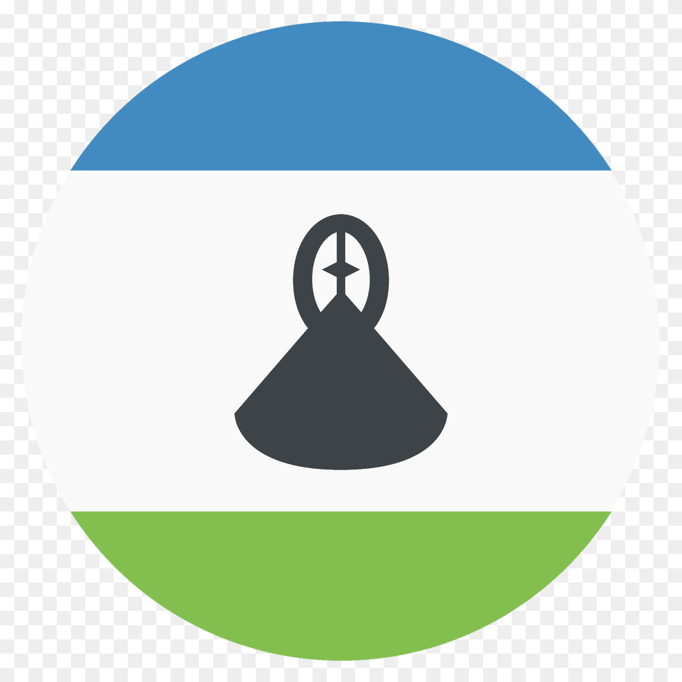 Lesotho Flag Emoji Clipart, Accessories, Bag, Handbag, Disk Free Transparent Png