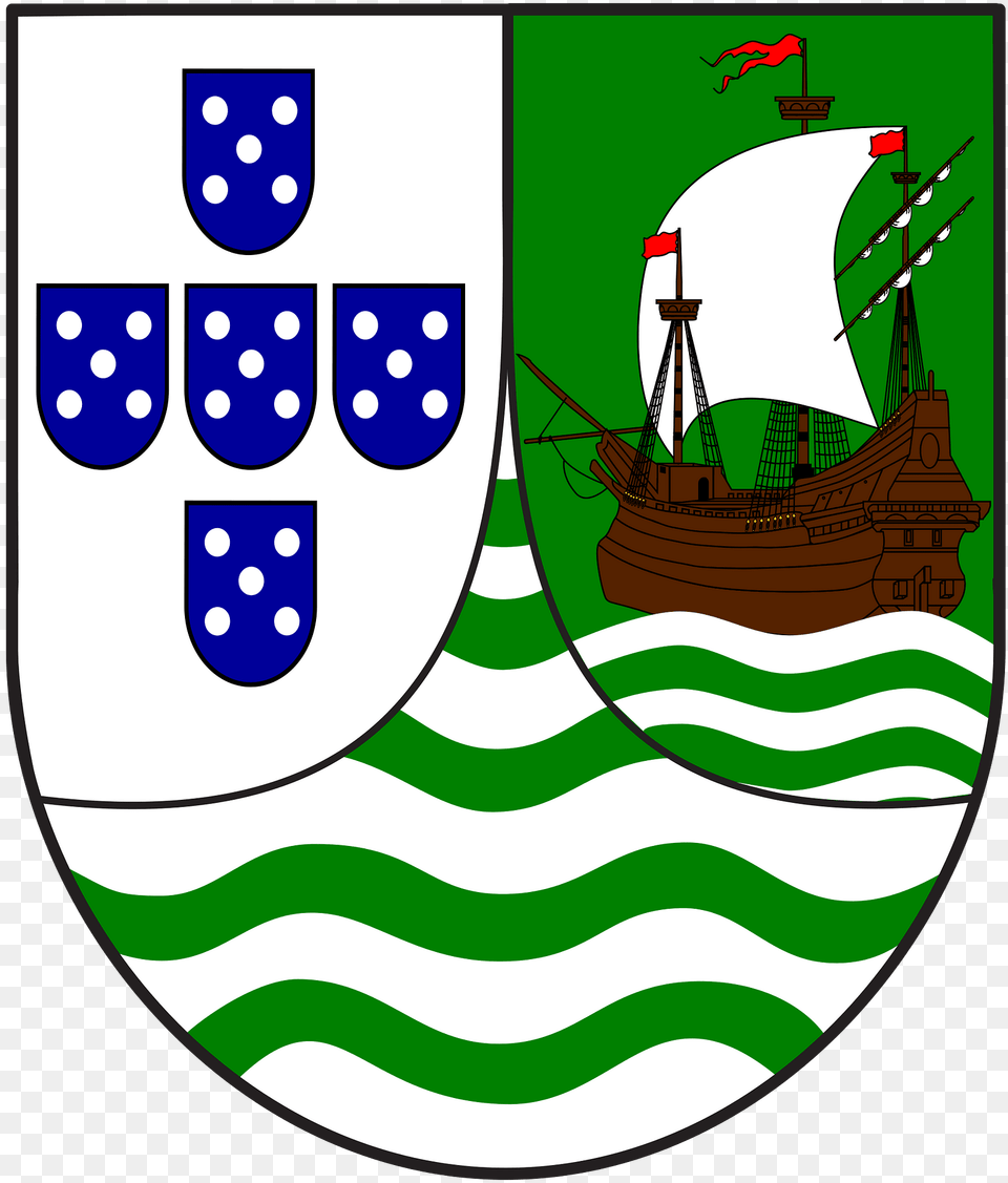 Lesser Coat Of Arms Of Portuguese Cape Verde Clipart Free Png