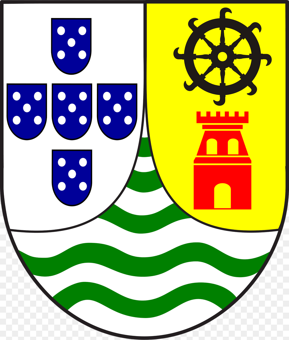 Lesser Coat Of Arms Of Portuguese India Clipart Png Image