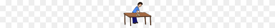 Lessonpix, Cleaning, Furniture, Person, Table Png