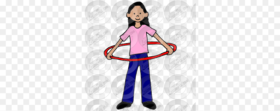 Lessonpix Mobile Cartoon, Adult, Female, Hula, Person Free Png Download