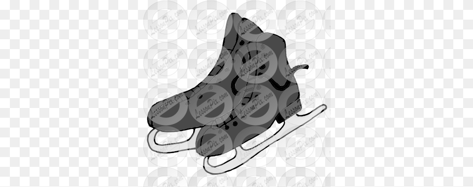 Lessonpix Mobile Figure Skate, Text Free Png Download