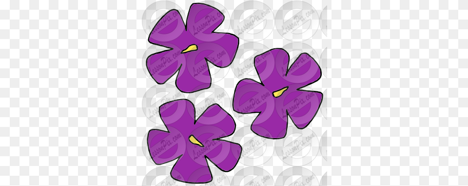 Lessonpix Mobile Periwinkle, Flower, Plant, Purple, Geranium Png