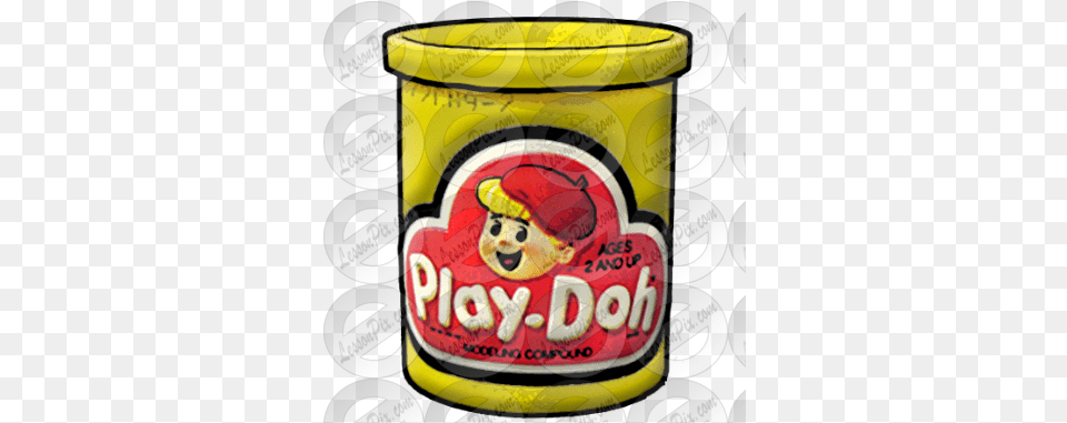Lessonpix Mobile Play Doh, Aluminium, Tin, Can, Canned Goods Free Png Download