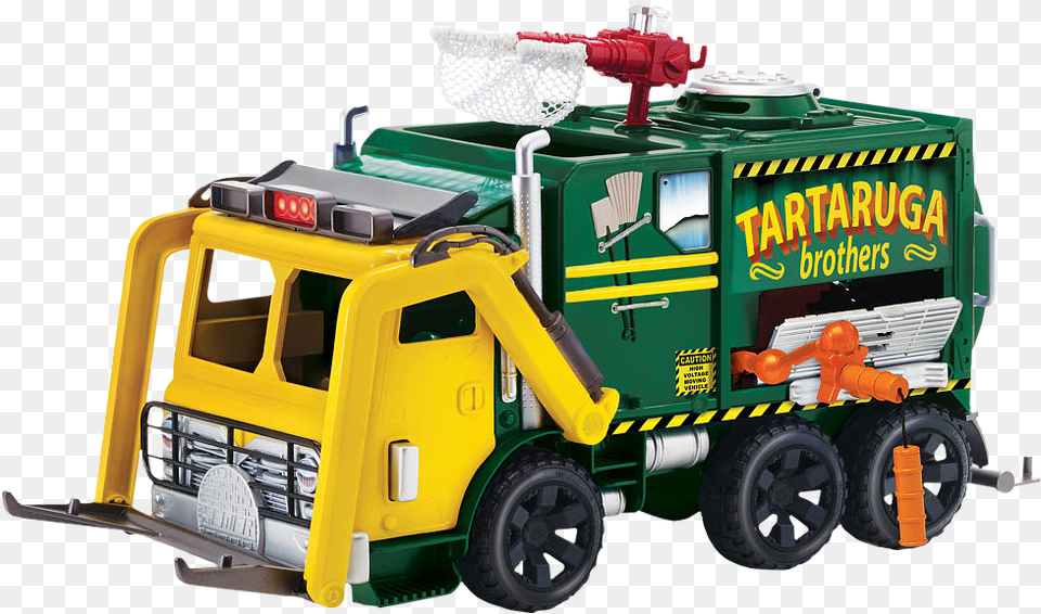 Let Fun Fly With Turtles Tactical Garbage Truck Teenage Mutant Ninja Turtles Truck, Machine, Wheel, Bulldozer Free Transparent Png