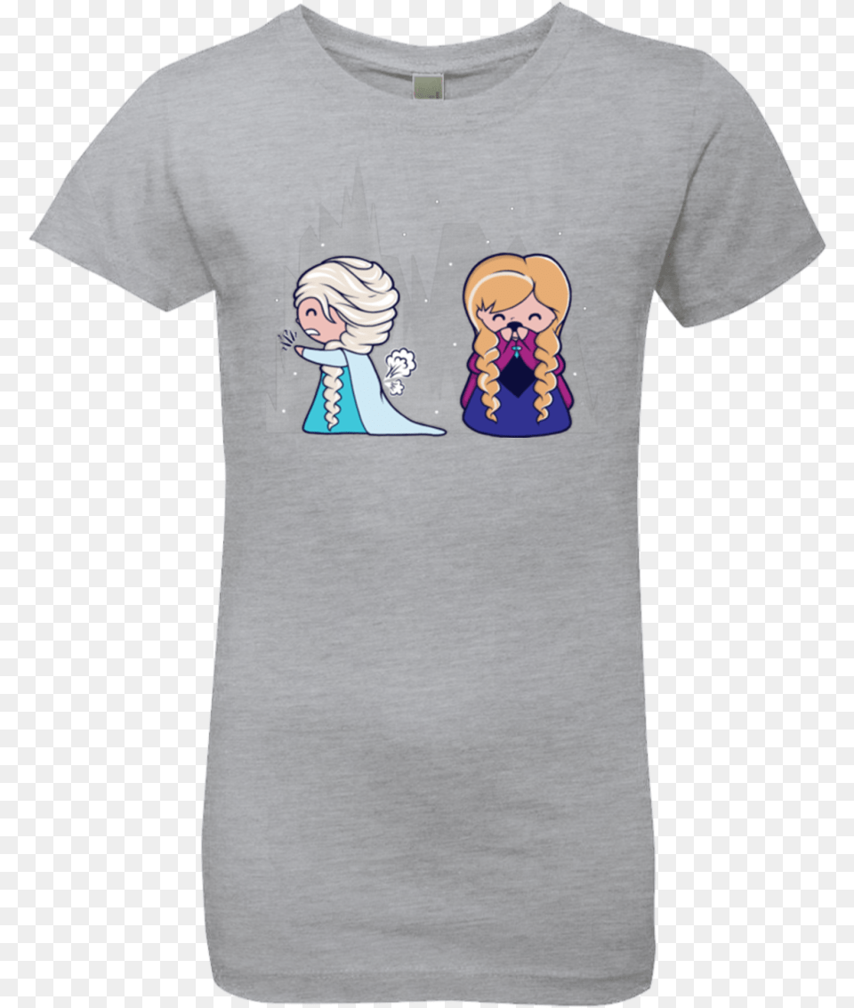 Let It Go Fart Girls Premium T Shirt Girl T Shirt Racing, Clothing, T-shirt, Baby, Person Png Image