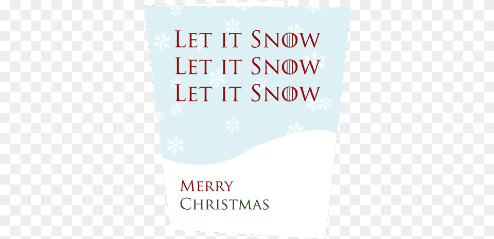Let It Snow Christmas Card Larry Tanenbaum, Advertisement, Book, Poster, Publication Png