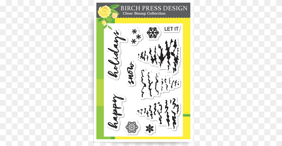 Let It Snow Clear Stamp Set Birch Press Design Time To Celebrate Clear Stamps, Handwriting, Text, Calligraphy, Book Png