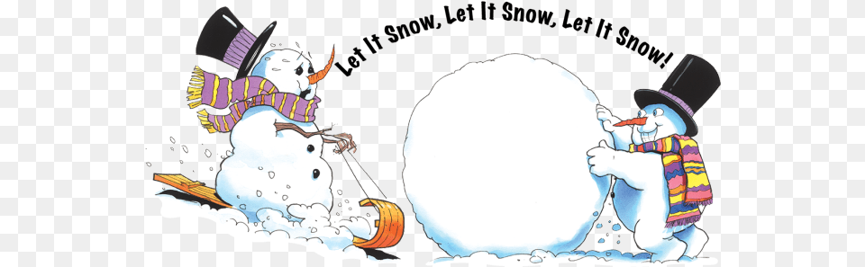 Let It Snow Clip Art Of Snowmen Transparent Background Clipart Snow, Nature, Outdoors, Winter, Baby Png