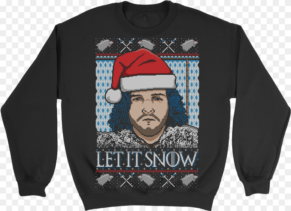 Let It Snow Got Sweater Sweater, Knitwear, Cap, Clothing, Hat Free Png Download