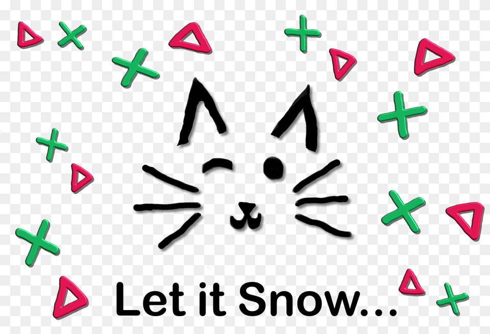 Let It Snow Graphic Design 2018 Ericarobbin Png Image