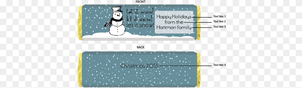 Let It Snow Personalized Penguin, Nature, Outdoors, Snowman, Winter Free Transparent Png