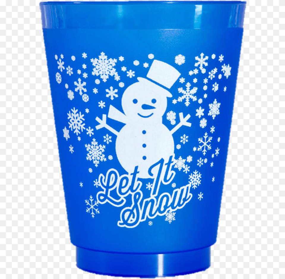 Let It Snow Plastic, Cup Free Png Download
