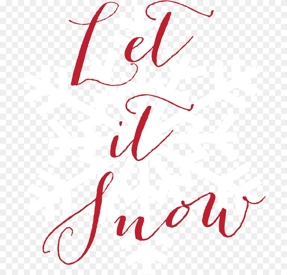 Let It Snow White Snowflake Clipart Transparent Background, Leaf, Nature, Outdoors, Plant Free Png