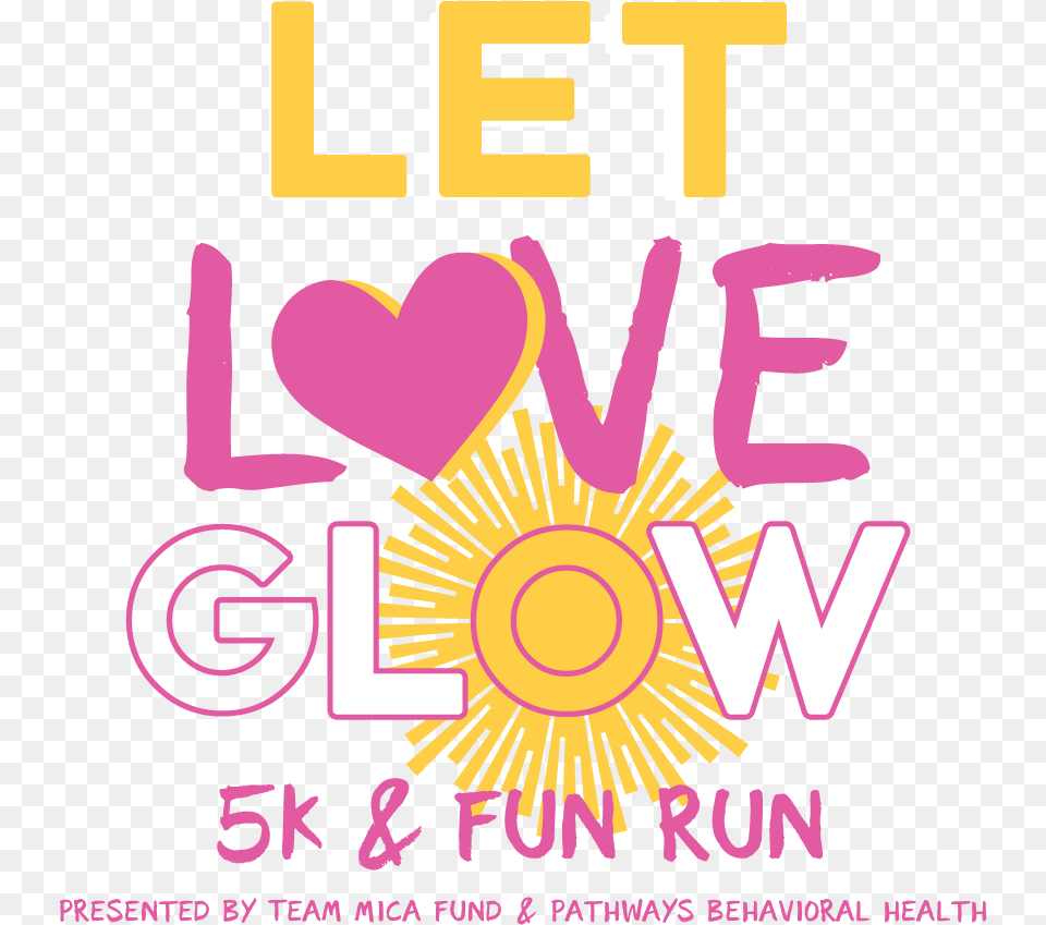 Let Love Glow 5k Amp Fun Run Outlet Store, Advertisement, Poster, Purple, Art Free Png