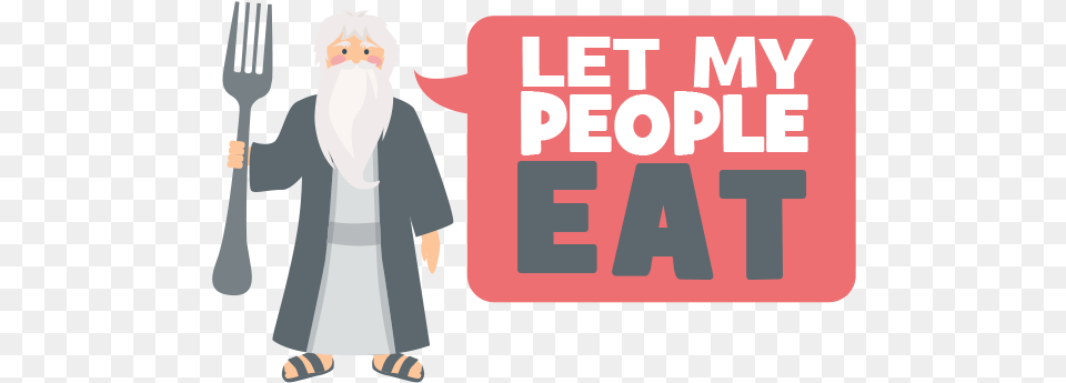 Let My People Eat U2013 Satisfying Talk About Kosher Nutritiontm Illustration, Fork, Cutlery, Person, Spoon Free Transparent Png