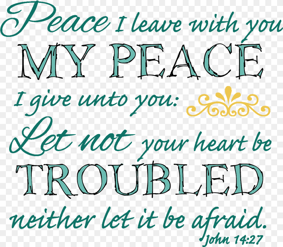 Let Not Our Hearts Be Trouble, Text, Blackboard, Calligraphy, Handwriting Free Transparent Png