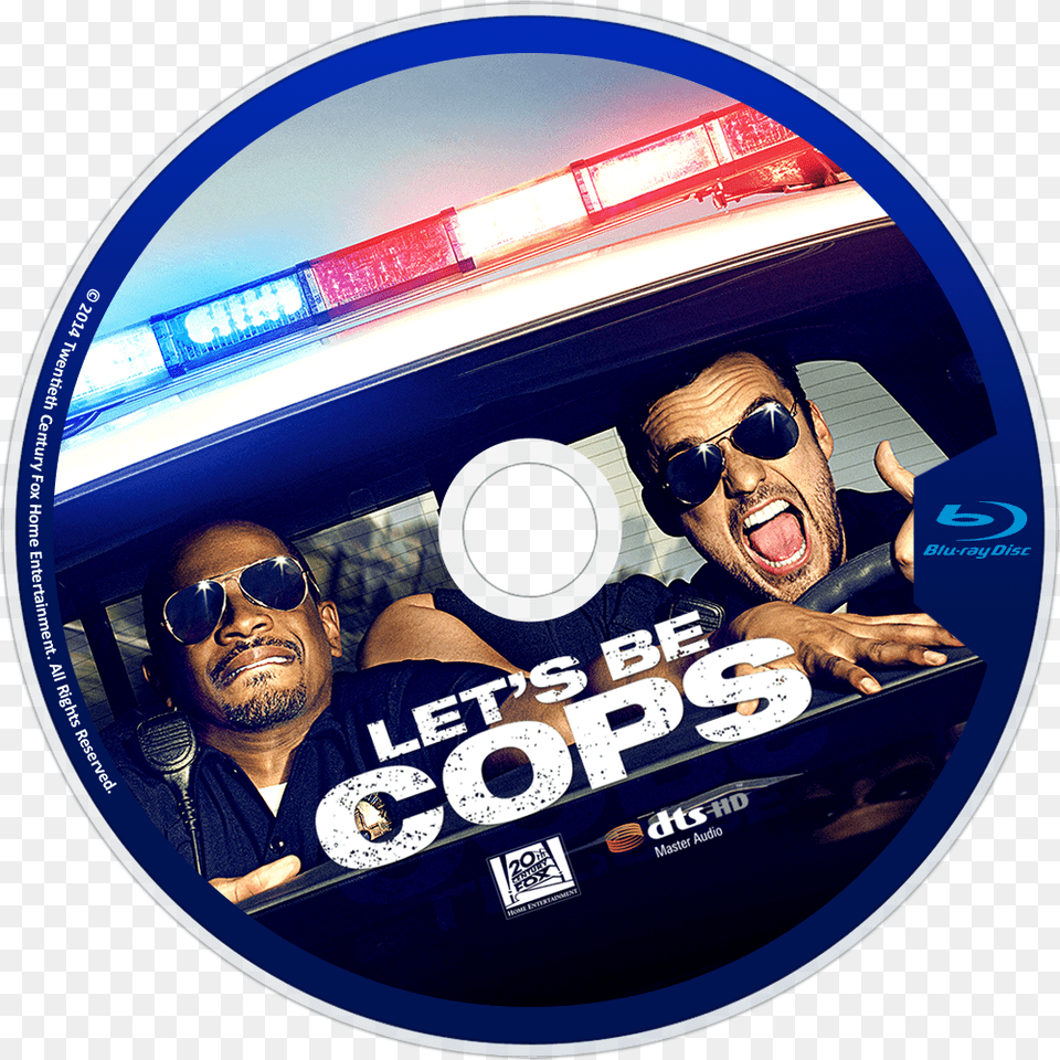 Let S Be Cops Bluray Disc Image Let Be Cops Blu Ray Cover, Accessories, Sunglasses, Disk, Dvd Png