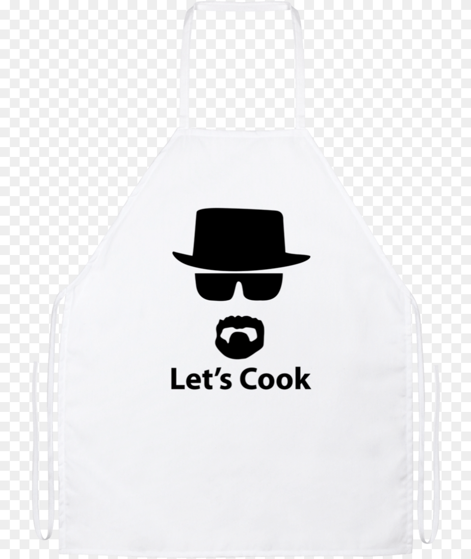 Let S Cook Heisenberg Funny Kitchen Apron, Accessories, Sunglasses, Clothing, Hat Png Image