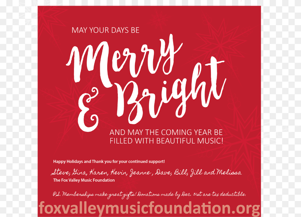 Let S Rock The Holiday With The Fox Valley Music Foundation Salford Foundation, Advertisement, Poster Free Transparent Png
