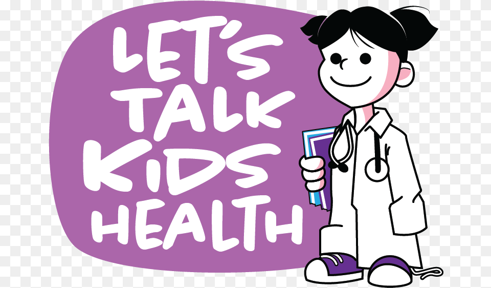 Let S Talk Kids Health Cartoon, Clothing, Coat, Baby, Person Png Image
